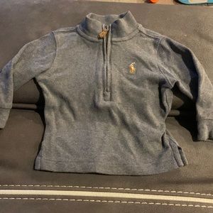 9 month grey Ralph Lauren sweater